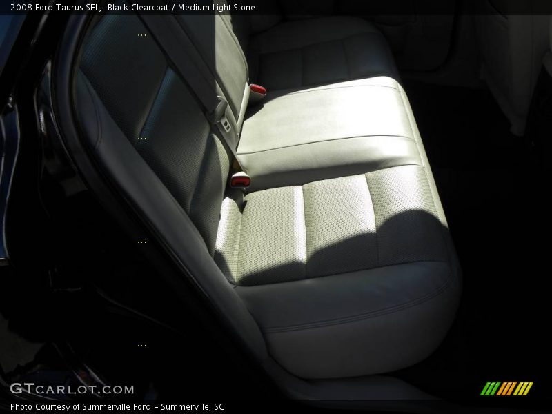 Black Clearcoat / Medium Light Stone 2008 Ford Taurus SEL