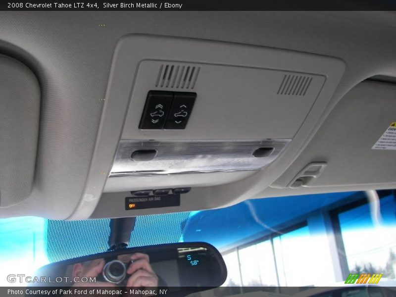 Silver Birch Metallic / Ebony 2008 Chevrolet Tahoe LTZ 4x4