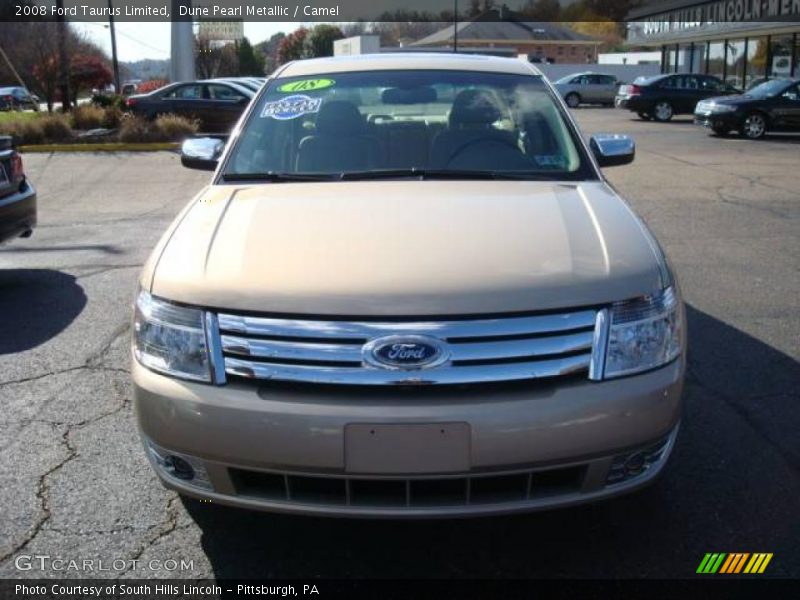 Dune Pearl Metallic / Camel 2008 Ford Taurus Limited