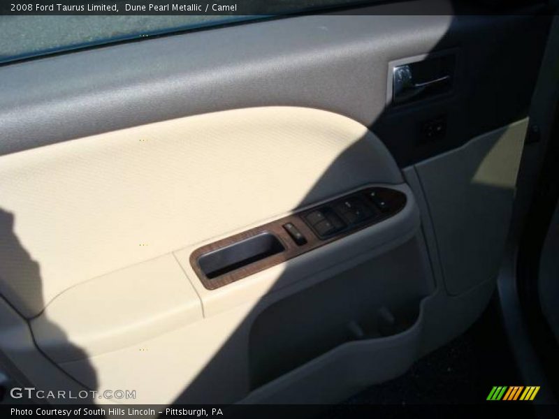 Dune Pearl Metallic / Camel 2008 Ford Taurus Limited