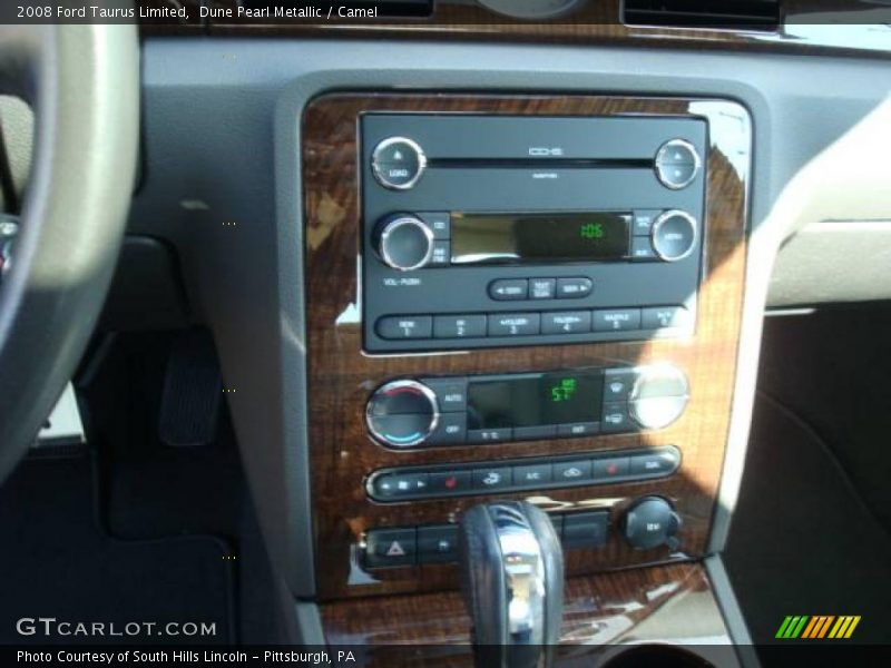 Dune Pearl Metallic / Camel 2008 Ford Taurus Limited