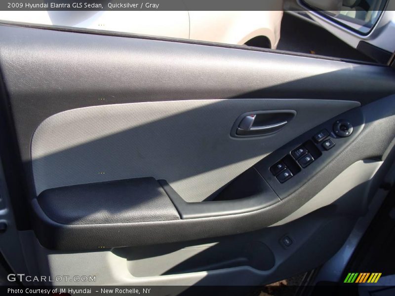 Quicksilver / Gray 2009 Hyundai Elantra GLS Sedan
