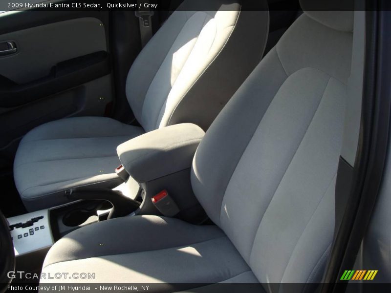 Quicksilver / Gray 2009 Hyundai Elantra GLS Sedan