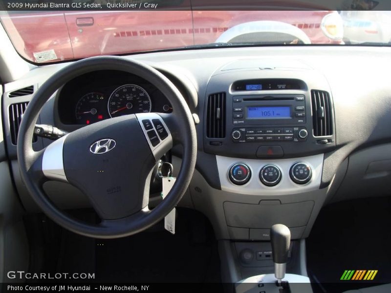 Quicksilver / Gray 2009 Hyundai Elantra GLS Sedan