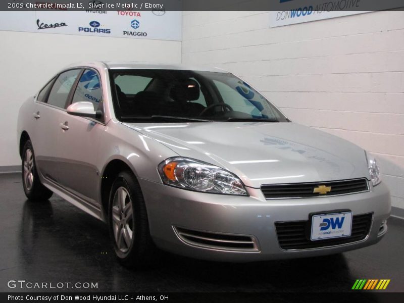 Silver Ice Metallic / Ebony 2009 Chevrolet Impala LS