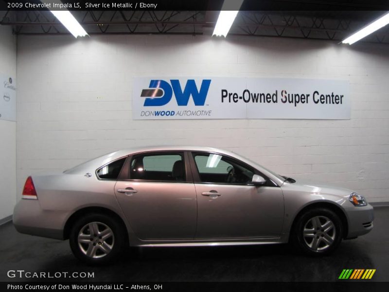 Silver Ice Metallic / Ebony 2009 Chevrolet Impala LS