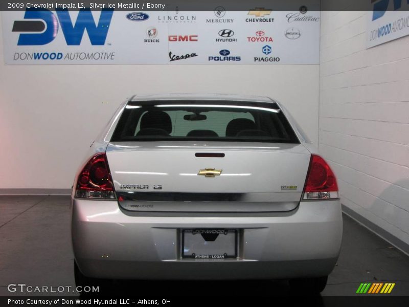 Silver Ice Metallic / Ebony 2009 Chevrolet Impala LS
