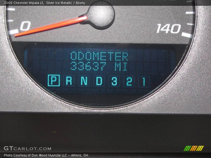 Silver Ice Metallic / Ebony 2009 Chevrolet Impala LS