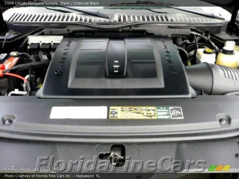 Black / Charcoal Black 2006 Lincoln Navigator Luxury