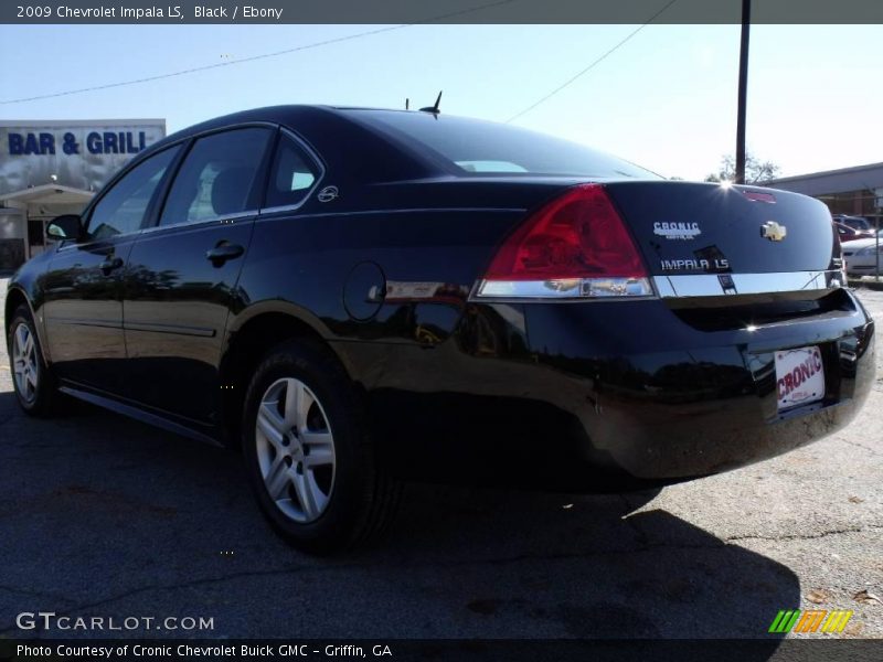 Black / Ebony 2009 Chevrolet Impala LS