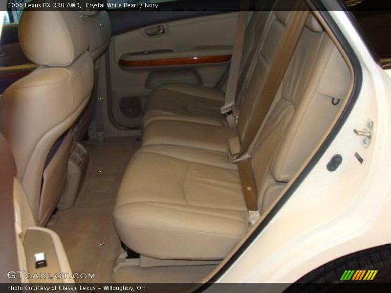 Crystal White Pearl / Ivory 2006 Lexus RX 330 AWD