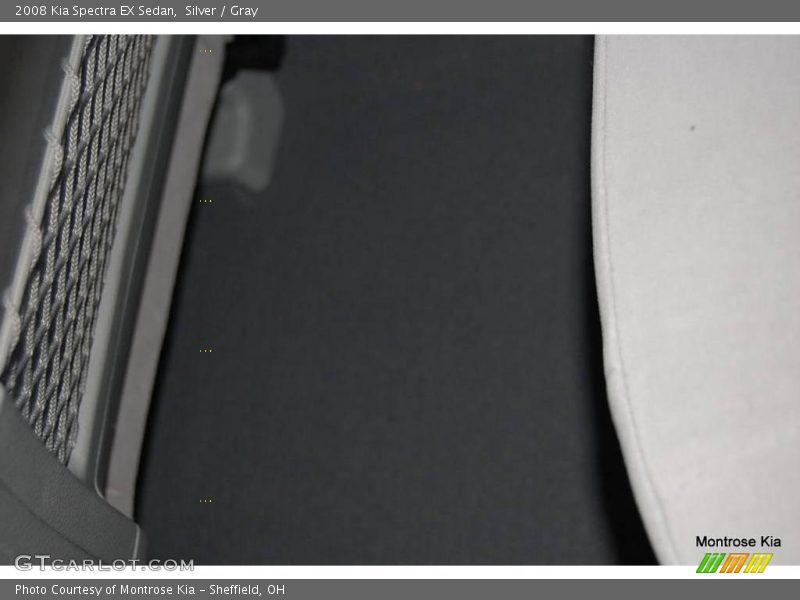 Silver / Gray 2008 Kia Spectra EX Sedan