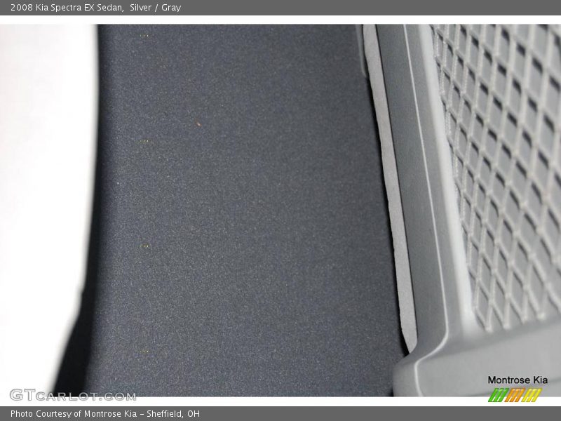 Silver / Gray 2008 Kia Spectra EX Sedan