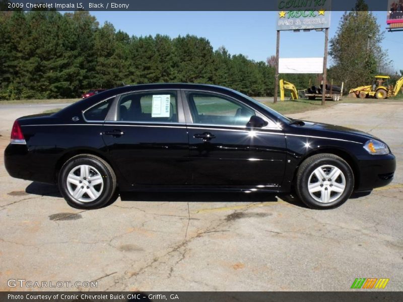 Black / Ebony 2009 Chevrolet Impala LS