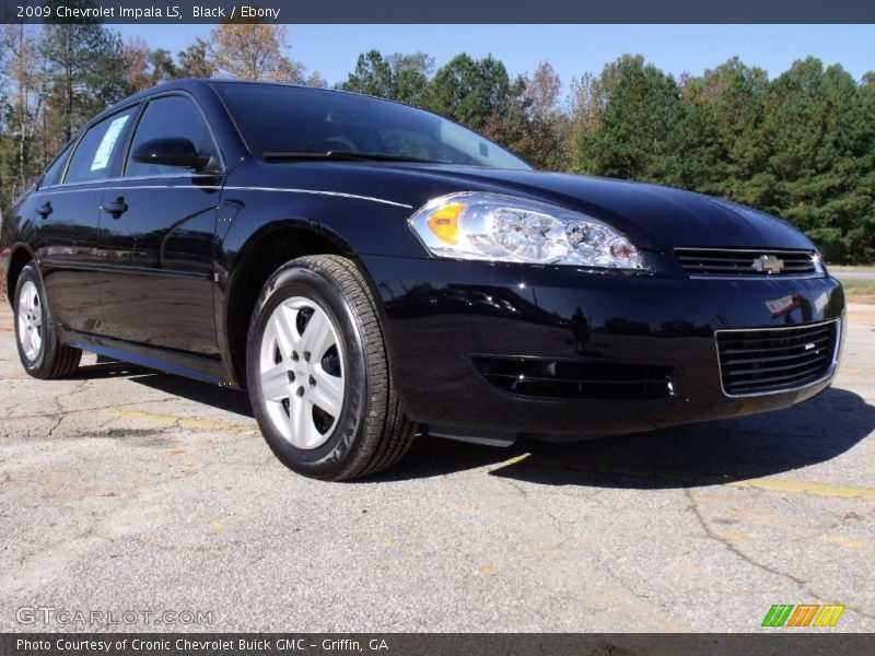 Black / Ebony 2009 Chevrolet Impala LS
