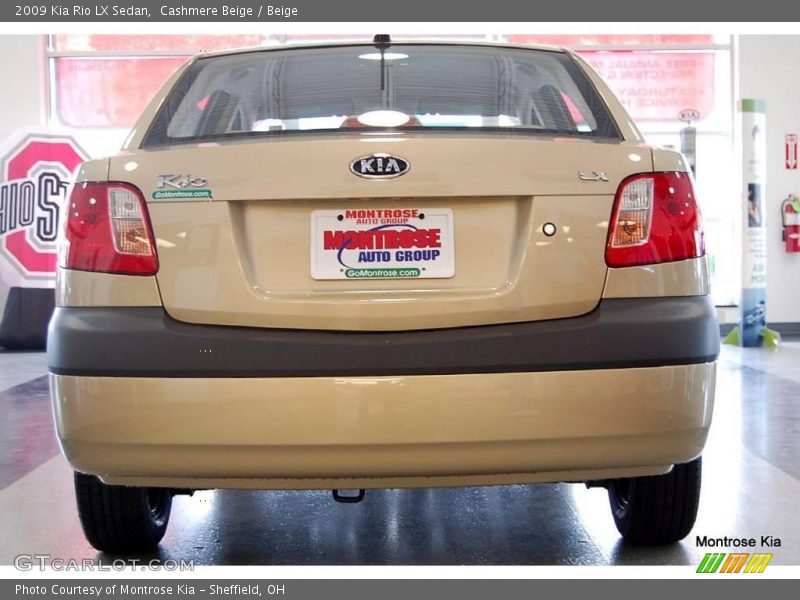 Cashmere Beige / Beige 2009 Kia Rio LX Sedan