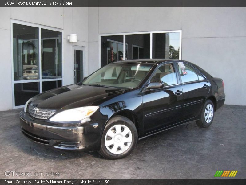 Black / Stone 2004 Toyota Camry LE