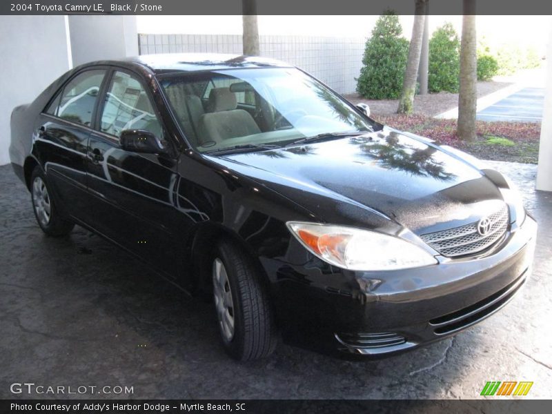 Black / Stone 2004 Toyota Camry LE