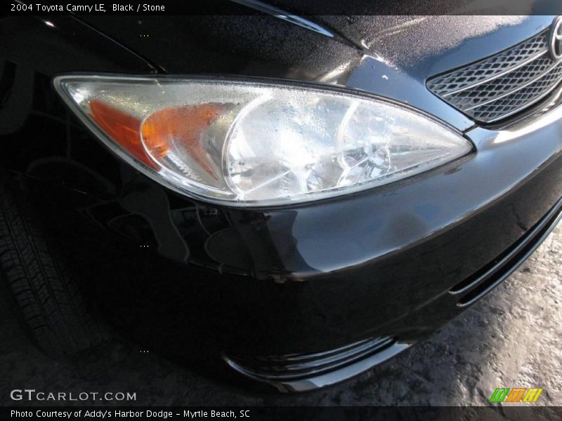 Black / Stone 2004 Toyota Camry LE