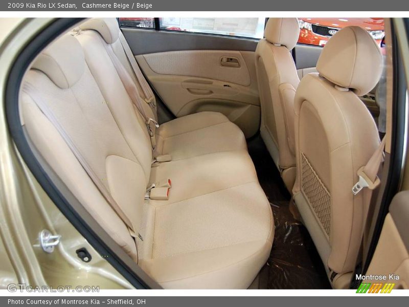 Cashmere Beige / Beige 2009 Kia Rio LX Sedan