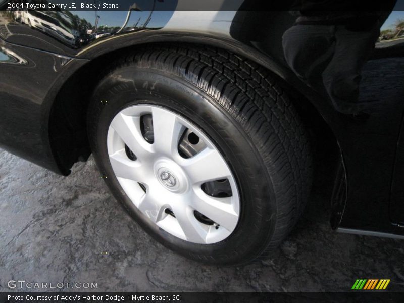 Black / Stone 2004 Toyota Camry LE
