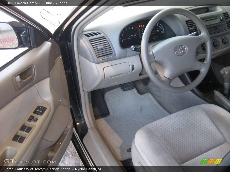 Black / Stone 2004 Toyota Camry LE