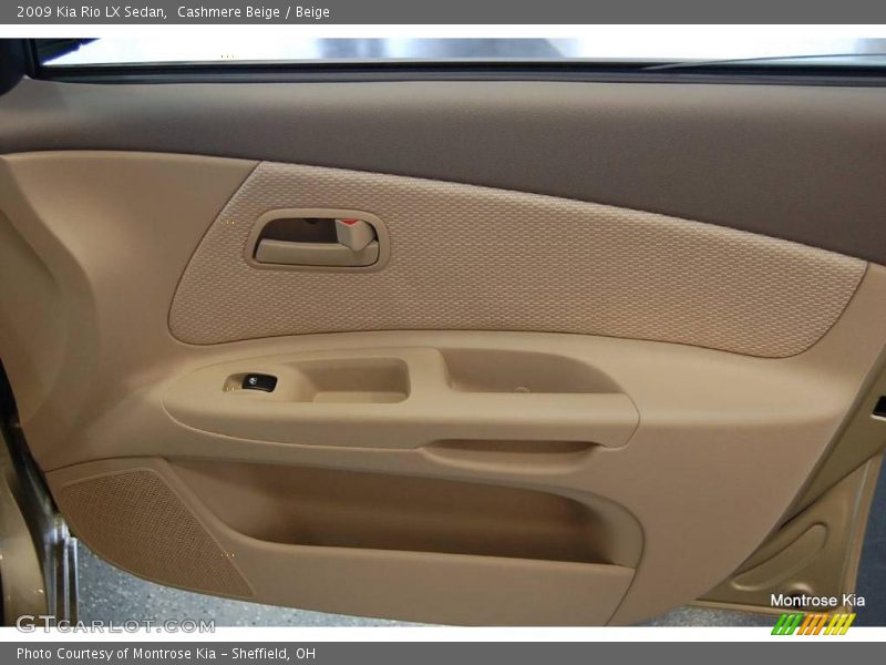 Cashmere Beige / Beige 2009 Kia Rio LX Sedan