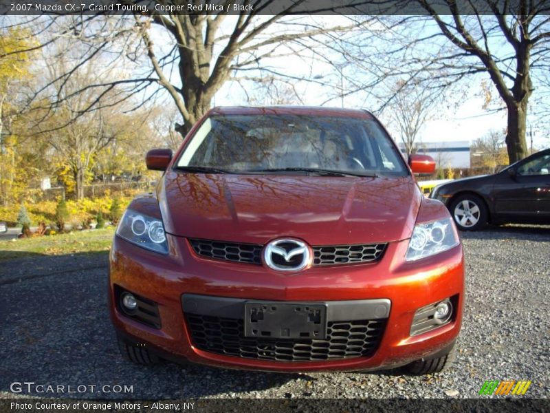 Copper Red Mica / Black 2007 Mazda CX-7 Grand Touring