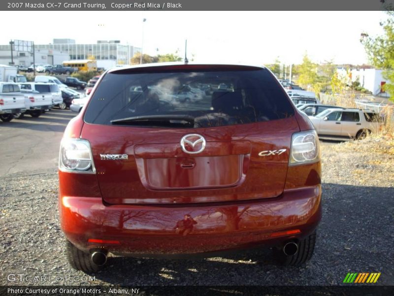 Copper Red Mica / Black 2007 Mazda CX-7 Grand Touring