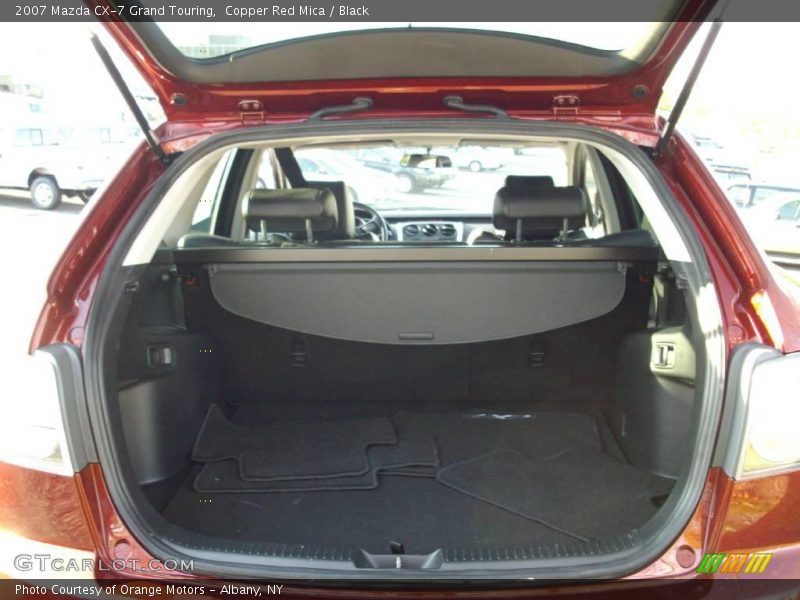 Copper Red Mica / Black 2007 Mazda CX-7 Grand Touring