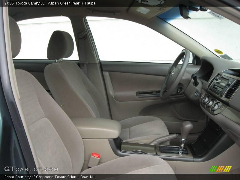 Aspen Green Pearl / Taupe 2005 Toyota Camry LE