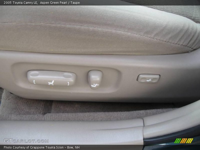 Aspen Green Pearl / Taupe 2005 Toyota Camry LE