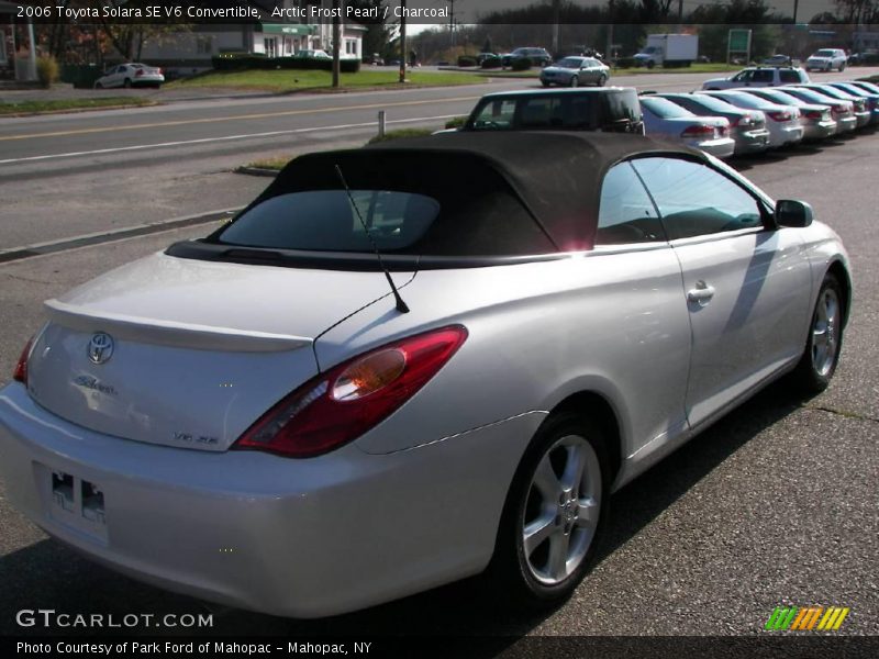 Arctic Frost Pearl / Charcoal 2006 Toyota Solara SE V6 Convertible