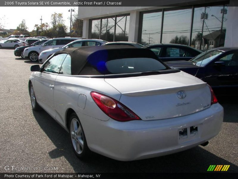 Arctic Frost Pearl / Charcoal 2006 Toyota Solara SE V6 Convertible