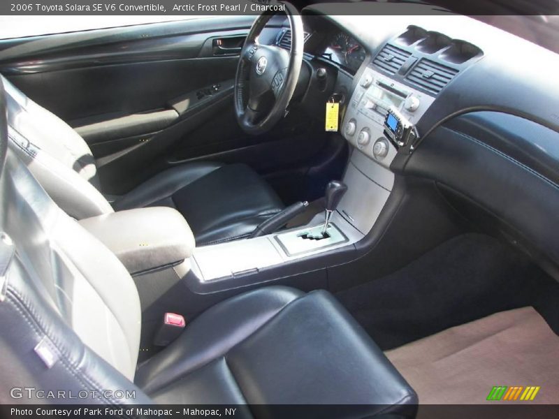 Arctic Frost Pearl / Charcoal 2006 Toyota Solara SE V6 Convertible