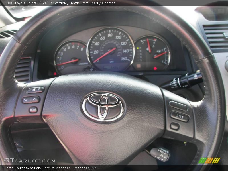 Arctic Frost Pearl / Charcoal 2006 Toyota Solara SE V6 Convertible