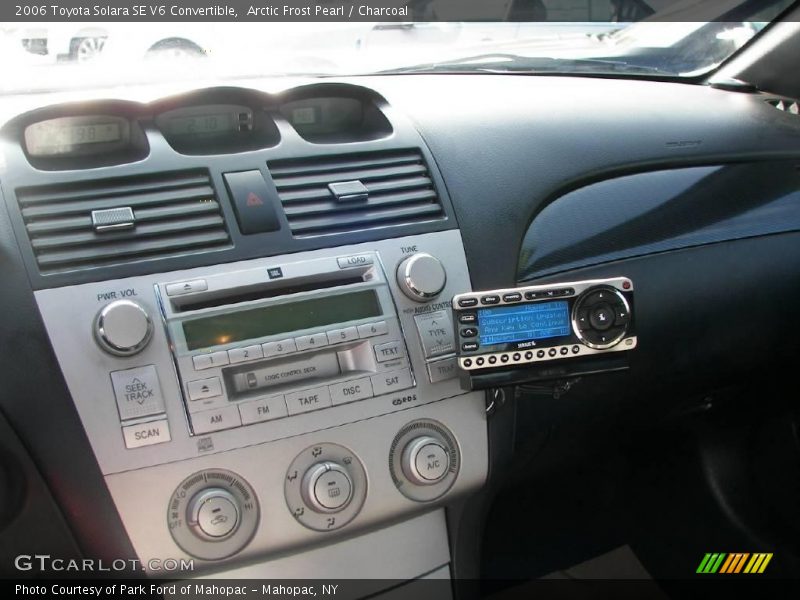 Arctic Frost Pearl / Charcoal 2006 Toyota Solara SE V6 Convertible