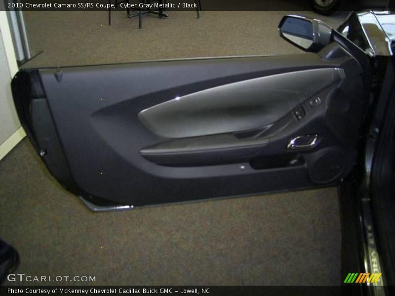 Cyber Gray Metallic / Black 2010 Chevrolet Camaro SS/RS Coupe