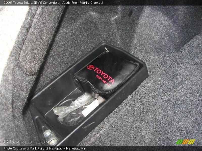 Arctic Frost Pearl / Charcoal 2006 Toyota Solara SE V6 Convertible