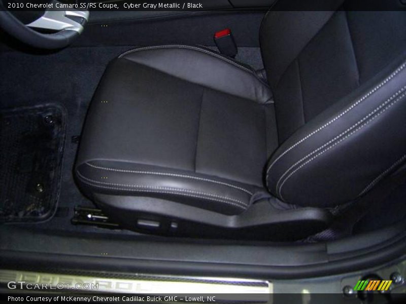 Cyber Gray Metallic / Black 2010 Chevrolet Camaro SS/RS Coupe