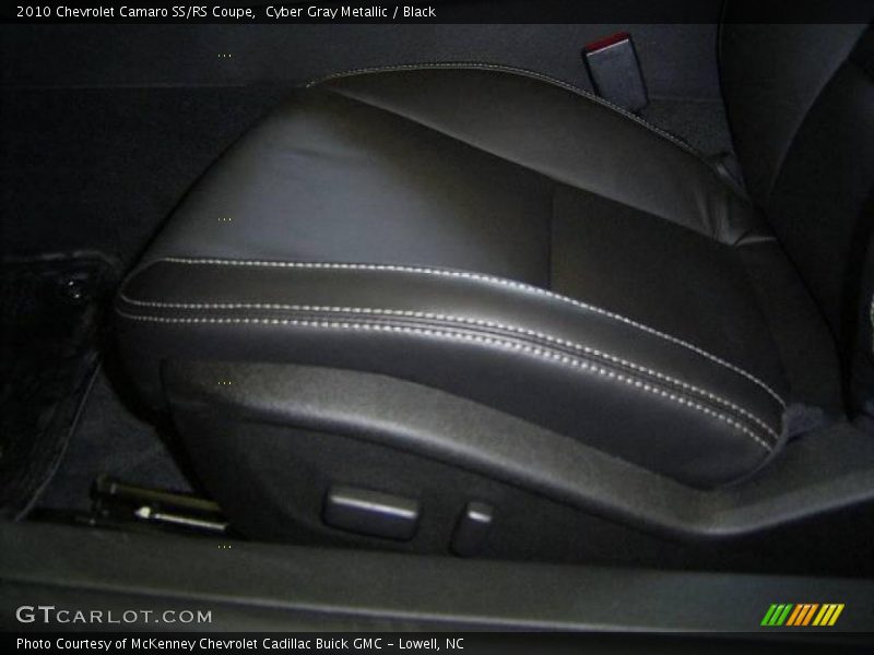 Cyber Gray Metallic / Black 2010 Chevrolet Camaro SS/RS Coupe