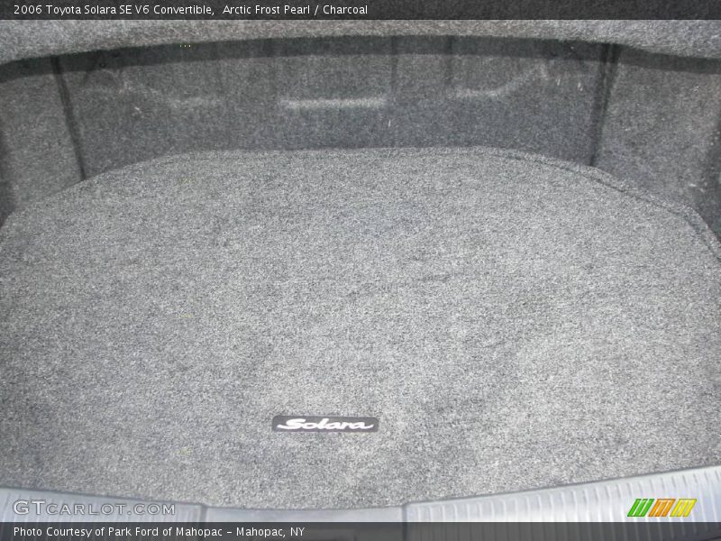 Arctic Frost Pearl / Charcoal 2006 Toyota Solara SE V6 Convertible