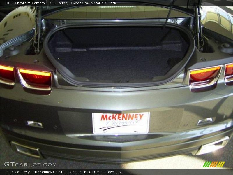 Cyber Gray Metallic / Black 2010 Chevrolet Camaro SS/RS Coupe