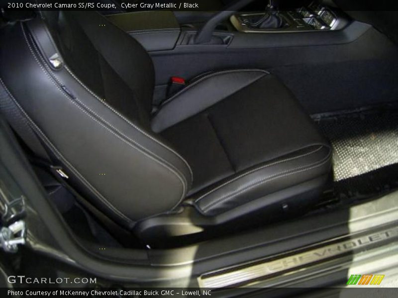 Cyber Gray Metallic / Black 2010 Chevrolet Camaro SS/RS Coupe