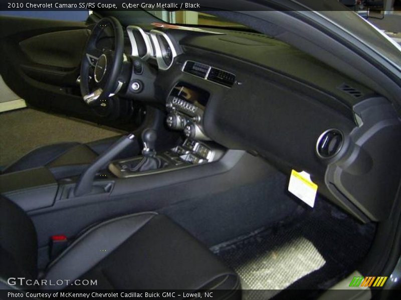 Cyber Gray Metallic / Black 2010 Chevrolet Camaro SS/RS Coupe