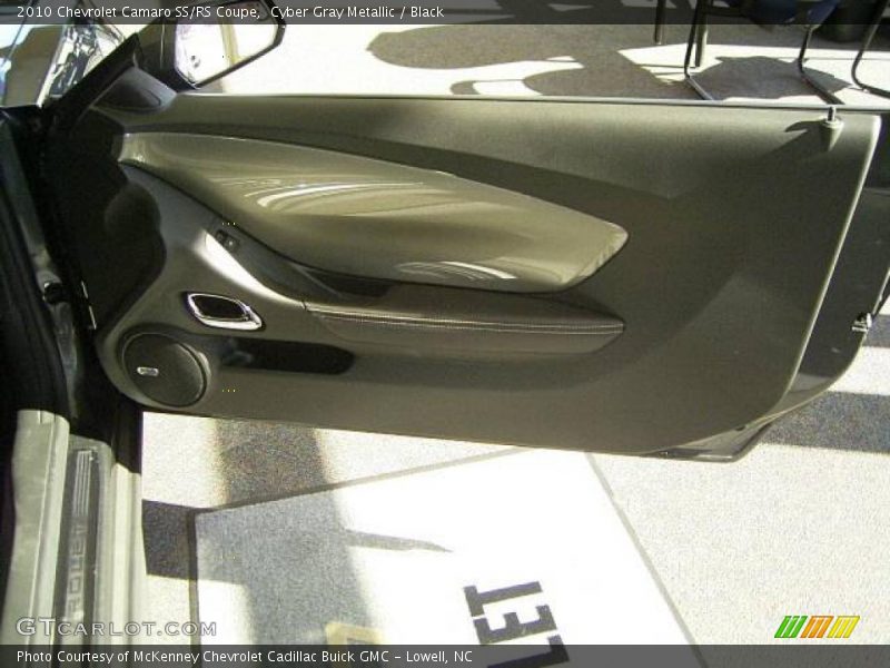 Cyber Gray Metallic / Black 2010 Chevrolet Camaro SS/RS Coupe