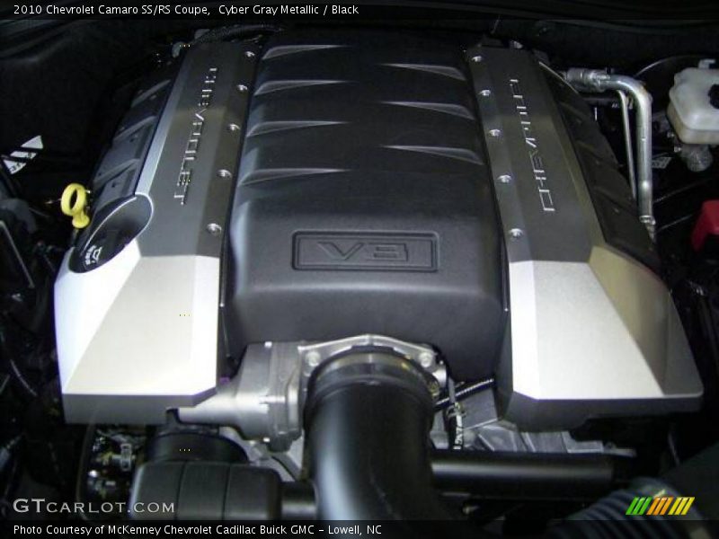 Cyber Gray Metallic / Black 2010 Chevrolet Camaro SS/RS Coupe