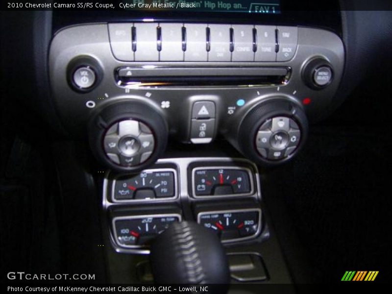Cyber Gray Metallic / Black 2010 Chevrolet Camaro SS/RS Coupe