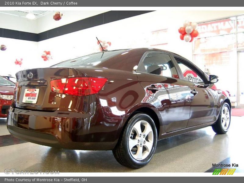 Dark Cherry / Coffee 2010 Kia Forte EX