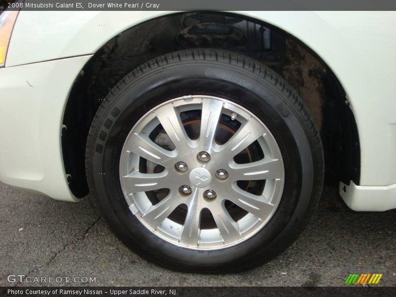 Dover White Pearl / Gray 2008 Mitsubishi Galant ES